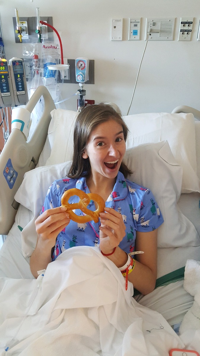 MollyOllyOstomy in hospital